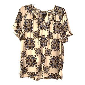 Liz Claiborne Patterned Blouse